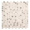Andova Tiles SAMPLE Dexo 1 x 1 Glass Penny Round Mosaic Wall  Floor Tile SAM-ANDDEX330 - alternate 7